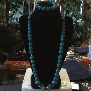 Homemade Dress Necklace